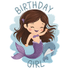 Anniversaire Fille Sirène