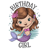 Anniversaire Fille Sirène