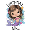 Anniversaire Fille Sirène