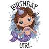 Anniversaire Fille Sirène