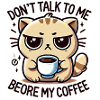 Chat de café