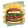 Burger Retro