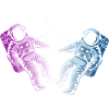 2 Astronauts in Love