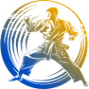 Karate Silhouette Bunt