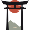 Osaka Japanese Gate