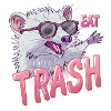 Trashy Opossum