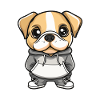 Bulldog Dog Funny
