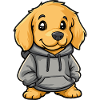 Golden Retriever Dog Funny