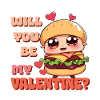 Burger - Serez-vous mon Valentin