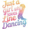 Line Dancing Dancing Dancers