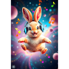 Happy Music Bunny No.1