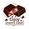 CHOCOLATE BAR ENJOY EVERY BITE