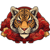 Tiger with Background