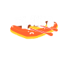 Les kayakistes se renversent