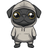 Pug Dog Funny