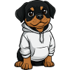 Rottweiler Dog Funny