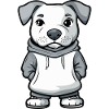 Dogo Argentino Dog Funny