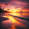 Beach sunset