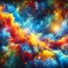 Bright Dust Clouds Art
