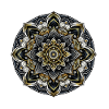 Mandala Modern Harmony Geometry Art