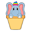 Elephant Waffle Cream