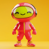 3d Character - Cute Robot