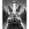 UFO Funny Bunny