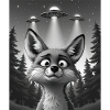 UFO Funny Fox