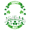 Bonne Saint-Patrick - Shamrock - Irlande
