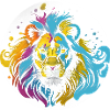 Popart Lion