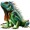 Green Iguana Iguana