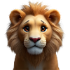 Cute lion