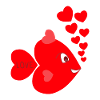 Love Hearts Fish