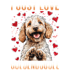 Propriétaire de chien Goldendoodle