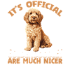 Propriétaire de chien Goldendoodle