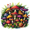 Mushrooms Magic Mushrooms Plain