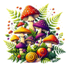 Mushrooms Magic Mushrooms Plain