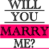 will you marry me?