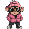 Monkey Cool Comic