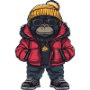 Gorilla Cool Comic