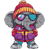 Elephant Cool Bande dessinée