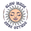 Soleil Visage Spiritualité Bohème Boho Soleil