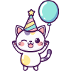 Chat Anniversaire Bébé