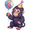Gorilla Birthday Baby