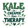 Kale is Cheaper than Therapy