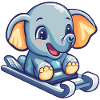 Elephant Sled