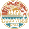 Original 1967 Vintage 1967 Birthday Retro 1967