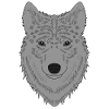 Dog Face Graphic Design