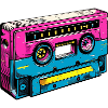 Oldschool Musikkassette