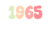 1965 Anniversaire Année de naissance